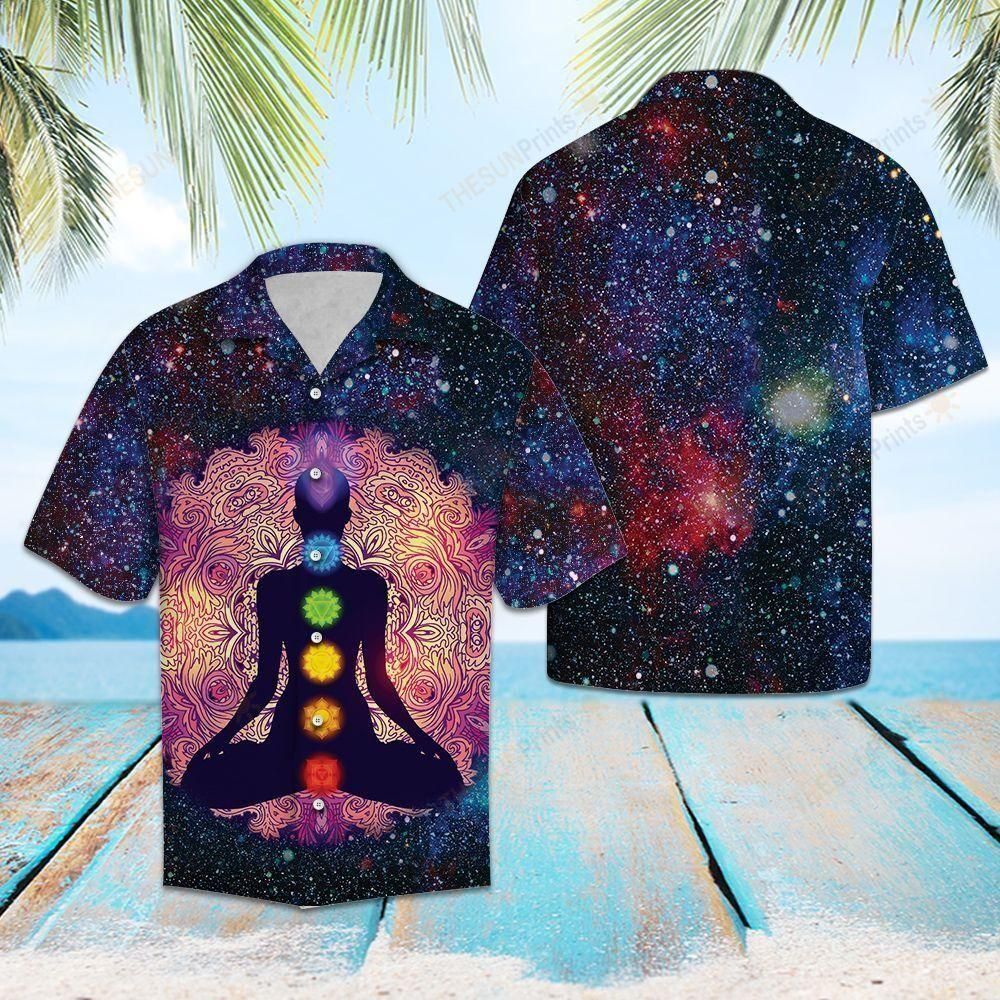 Chakra Mandala Yoga Multicolor Unique Design Hawaiian Shirt For Men Women