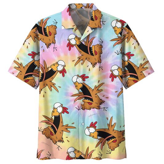 Chicken Hawaiian Shirt For Men Women