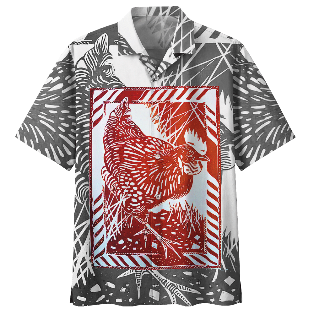 Chicken Hawaiian Shirt For Men Women