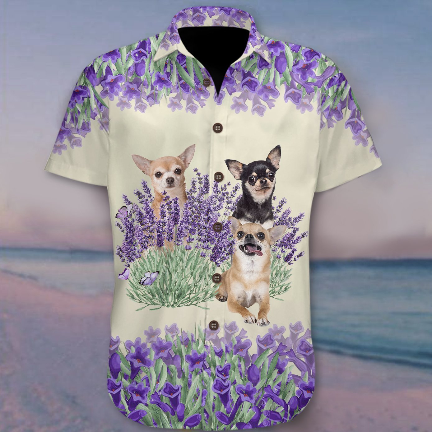 Chihuahua Hawaiian Shirt For Men Women