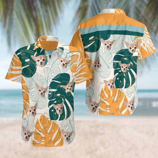 Chihuahuas Orange High Quality Hawaiian Shirt For Men Women