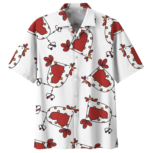 Cup Chicken Hawaiian Shirt For Men Women