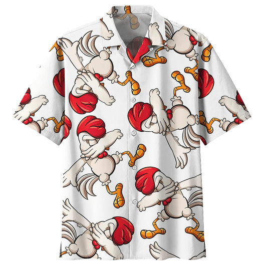 Dabbing Chicken Hawaiian Shirt For Men Women