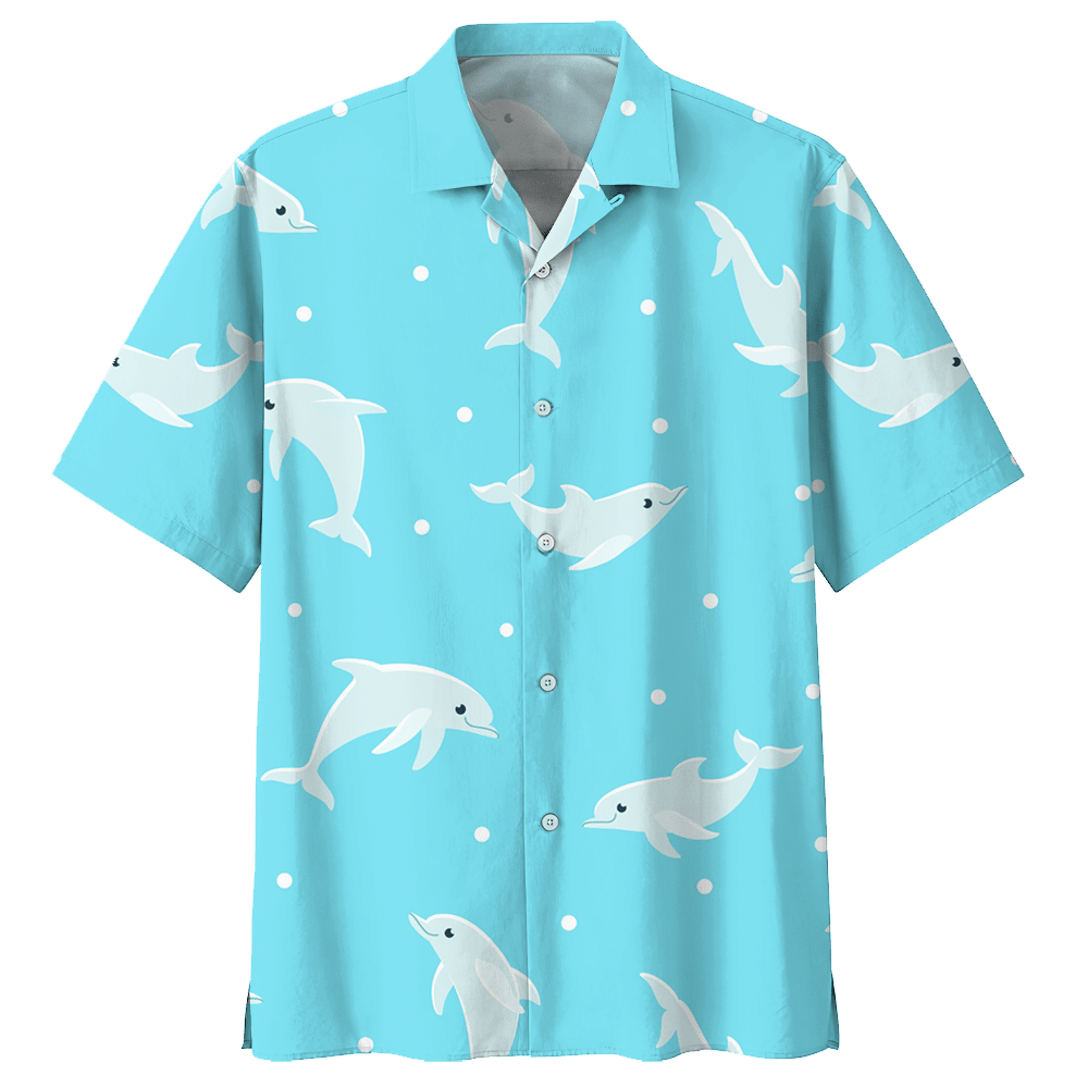 Dolphin Hawaiian Shirt Clothing For Men Women