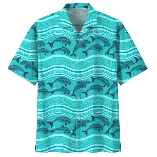 Dolphin Hawaiian Shirt For Men Women