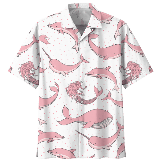 Dolphin Hawaiian Shirt For Men Women