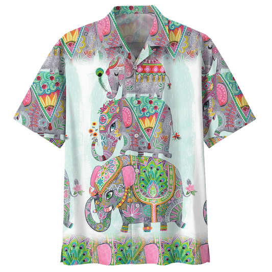 Elephant Event Hawaiian Shirt For Men Women