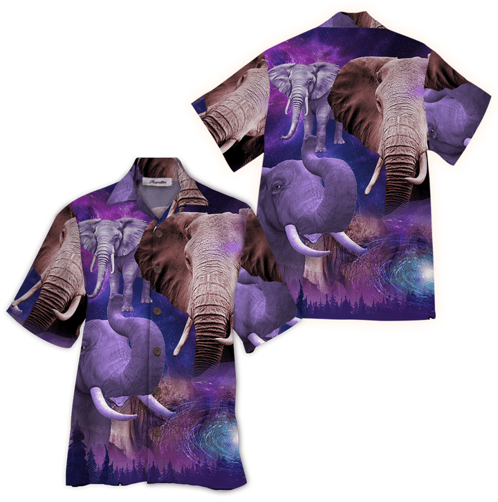 Elephant Hawaiian Shirt For Men Women