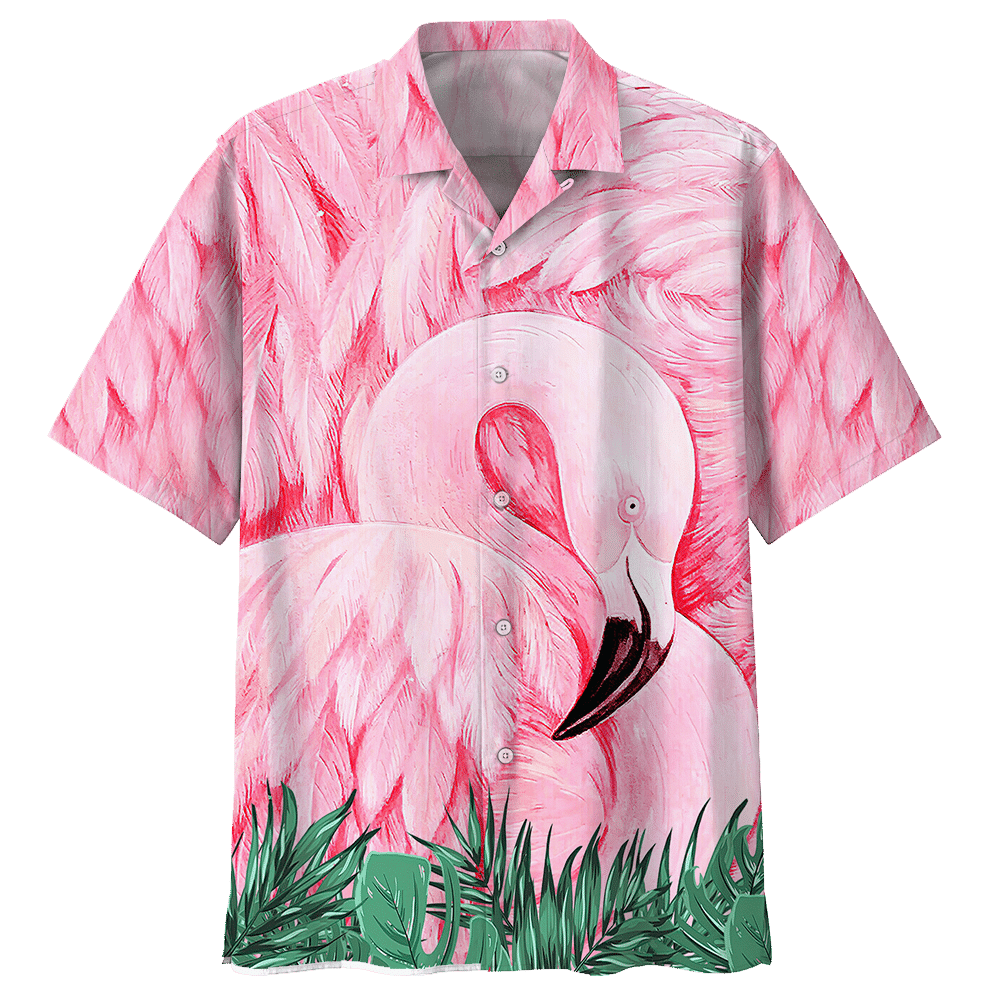 Flamingo Sleeping Hawaiian Shirt For Men Women