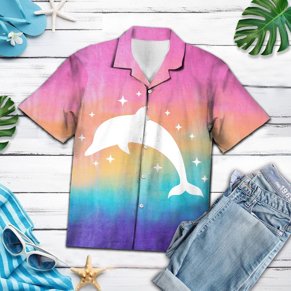 Hawaiian Shirt Amazing Dolphin For Men Women