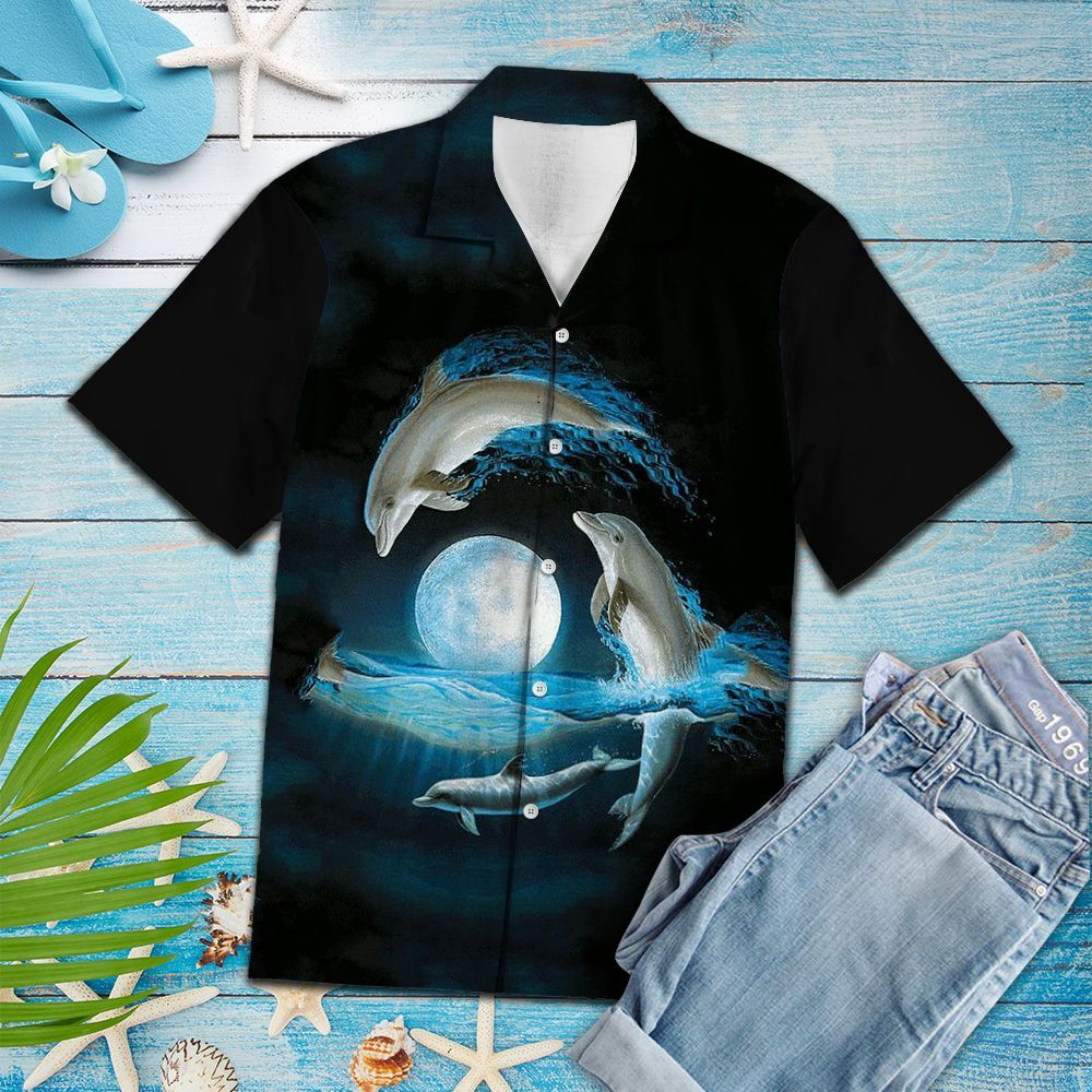 Hawaiian Shirt Amazing Dolphin For Men Women