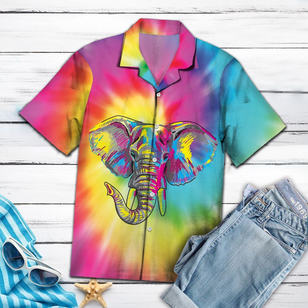 Hawaiian Shirt Amazing Elephant For Men Women