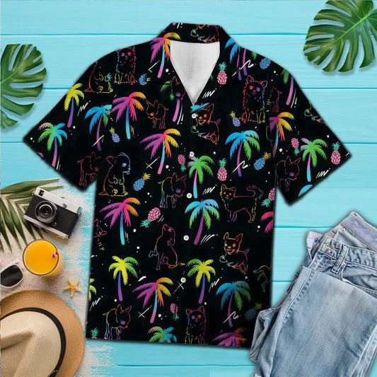 Hawaiian Shirt Chihuahua Tropical For Men Women