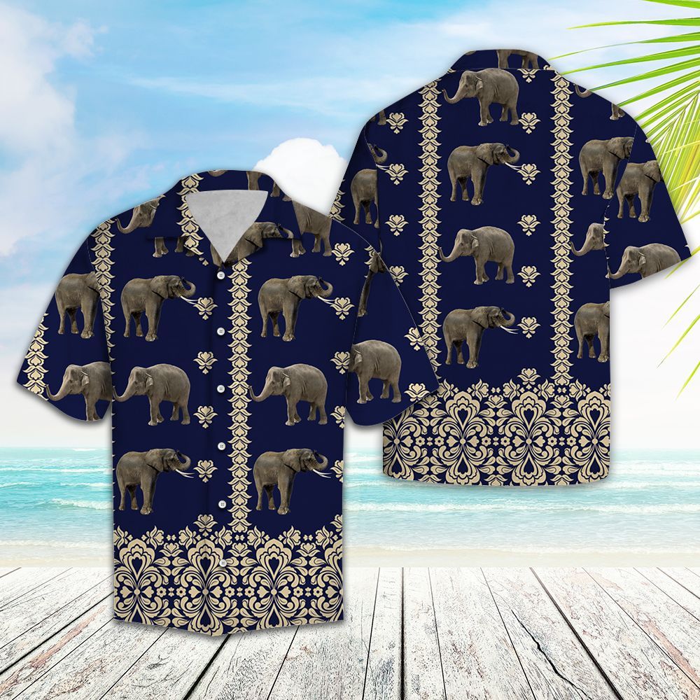 Hawaiian Shirt Elephant Lover For Men Women