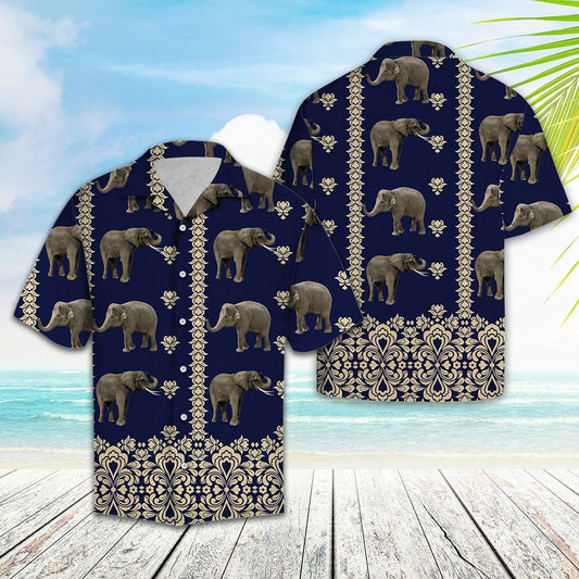 Hawaiian Shirt Elephant Lover For Men Women