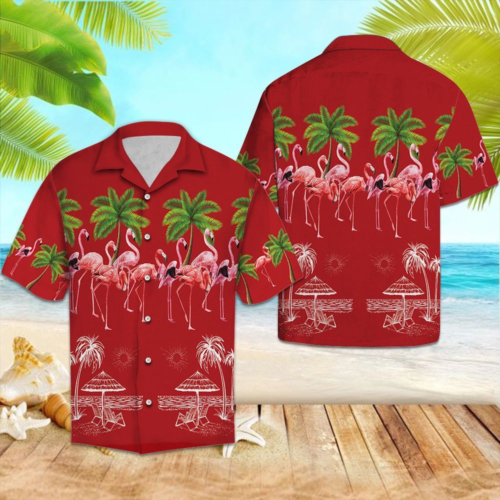 Hawaiian Shirt Flamingo Summer For Men Women