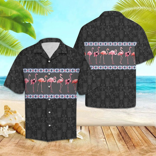 Hawaiian Shirt Flamingo Tropical Island For Men Women