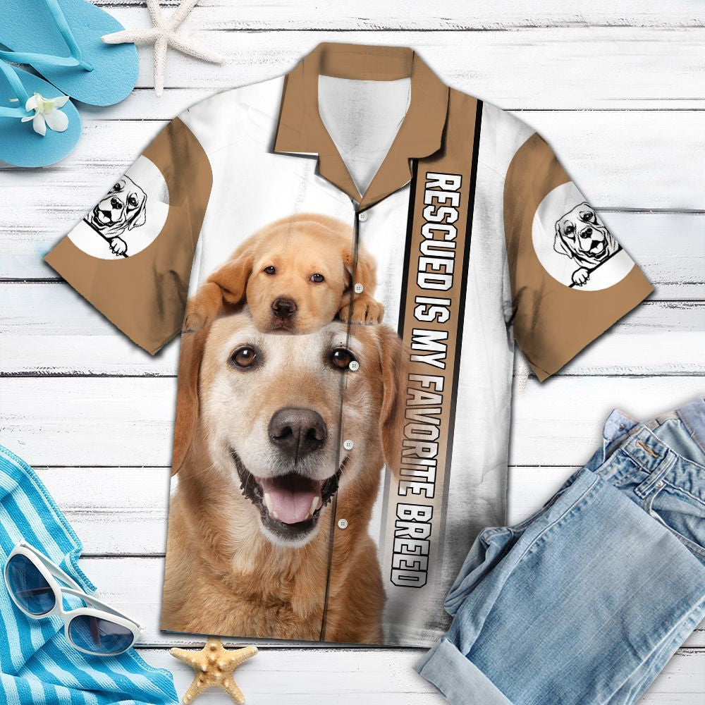 Hawaiian Shirt Labrador Retriever Is My Favorite Breed For Men Women