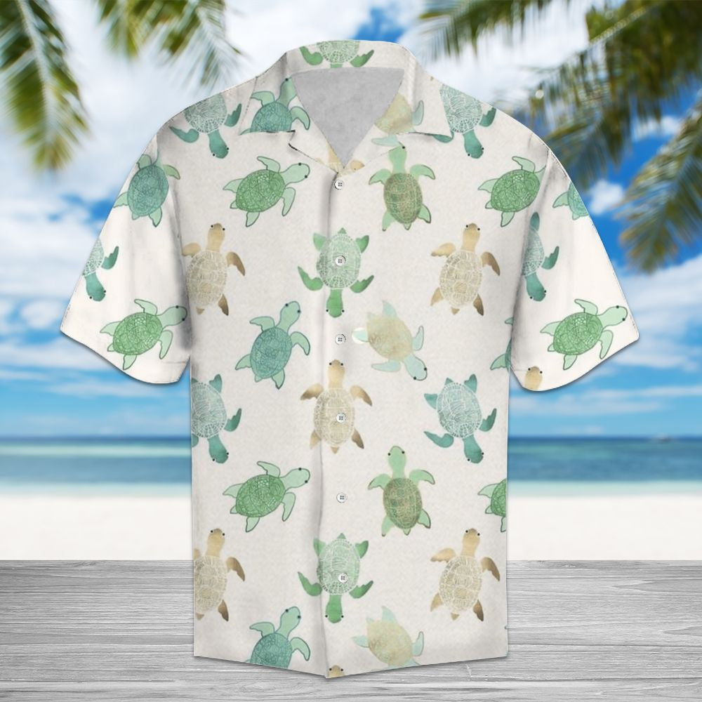 Hawaiian Shirt Sea Turtle For Men Women