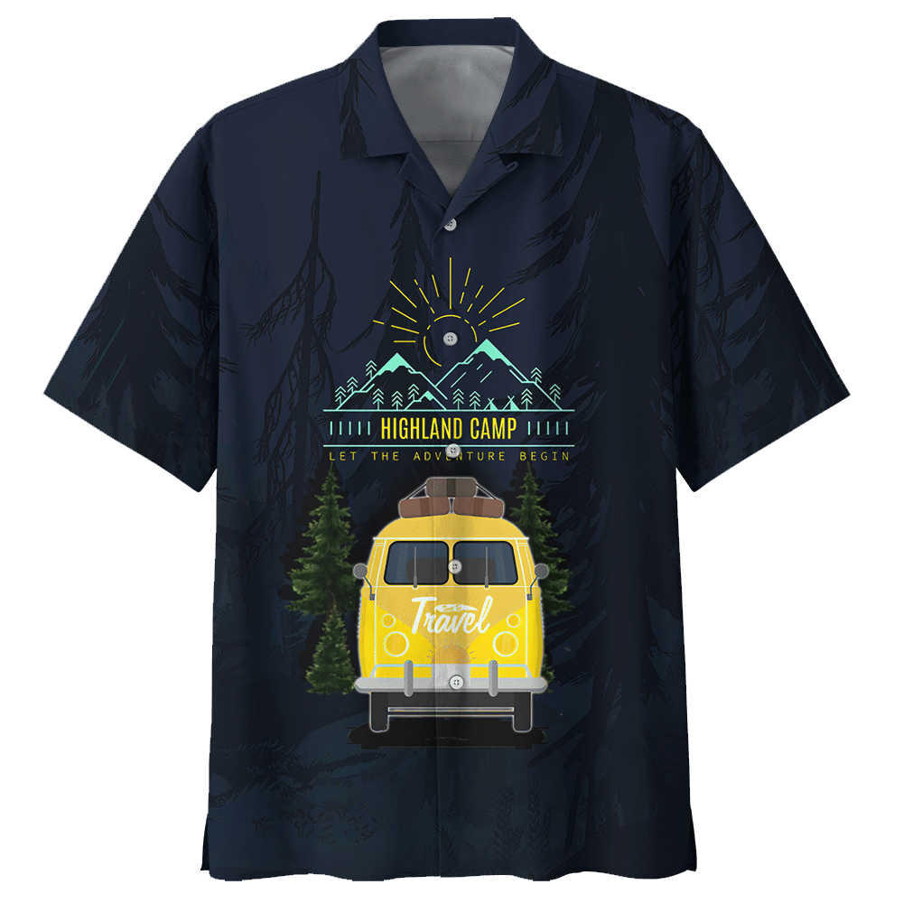 Highlcamping Hawaiian Shirt For Men Women