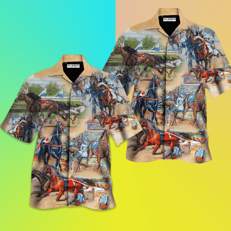 Horse Riding Makes Life More Wonderful Hawaiian Shirt For Men Women