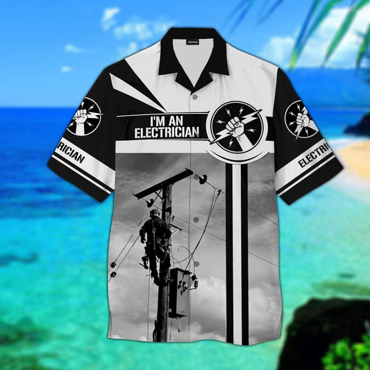 Im An Electrician Hawaiian Shirt For Men Women