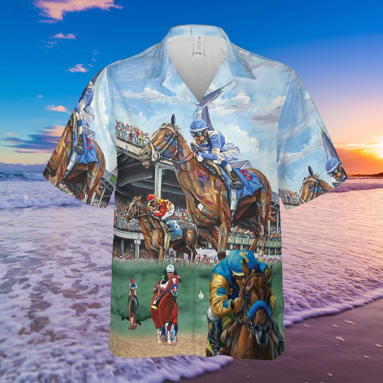 Kentucky Horse Racing Hawaiian Shirt For Men Women