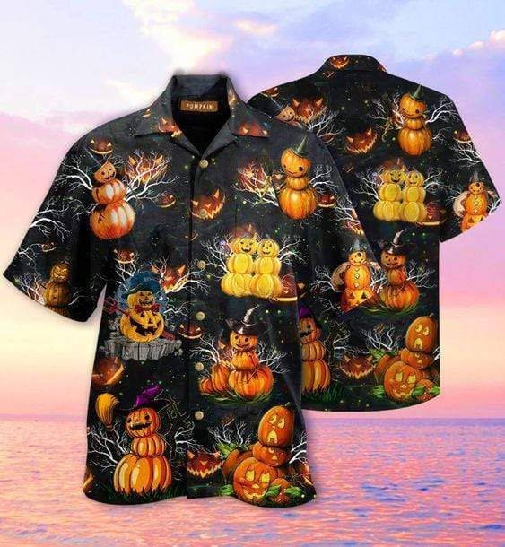 Lets Get Lit Halloween Hawaiian Shirt For Men Women