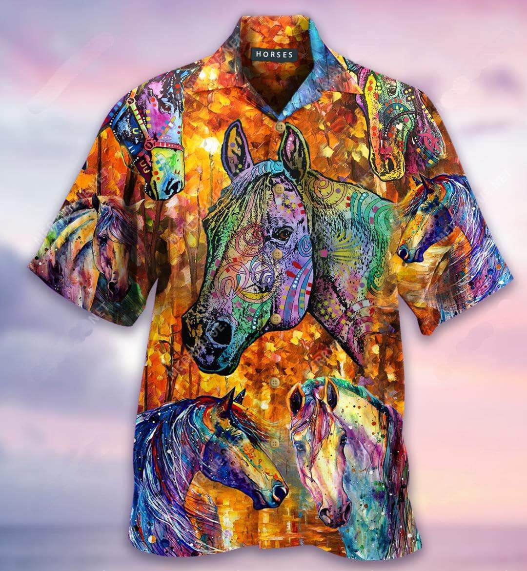 Life Is Better With A Horse Hawaiian Shirt For Men Women