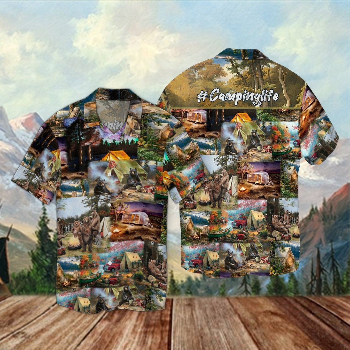 Memorable Camping Life Hawaiian Shirt For Men Women