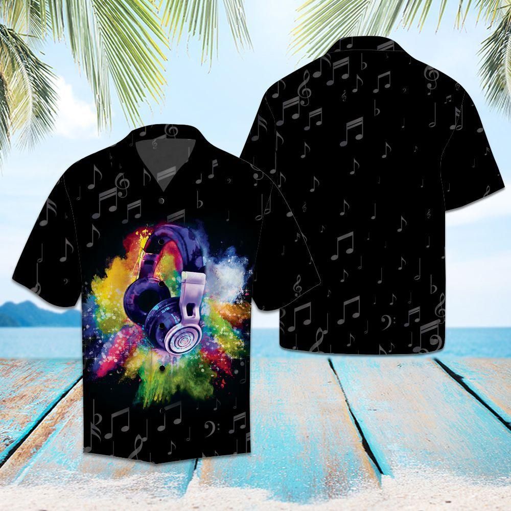 Music Black Best Design Hawaiian Shirt For Men Women