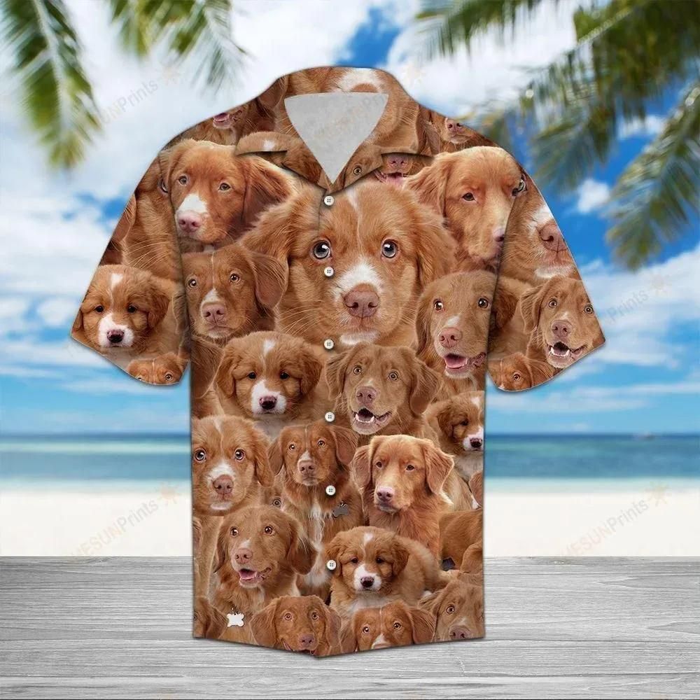 Nova Scotia Duck Tolling Retriever Brown Amazing Design Hawaiian Shirt For Men Women