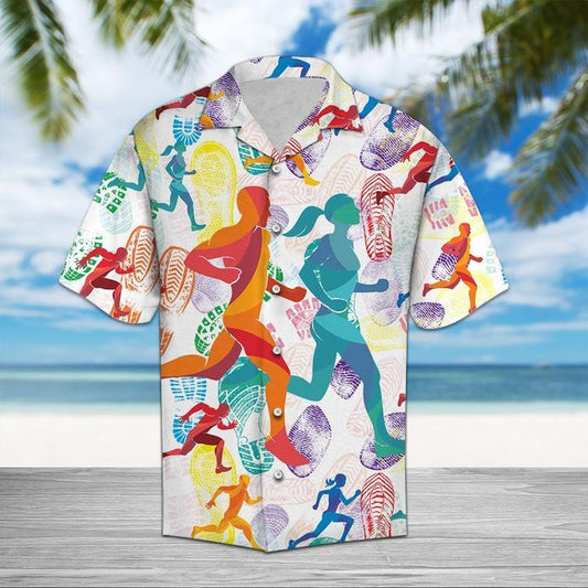 Running Lovers Hawaiian Shirt For Men Women