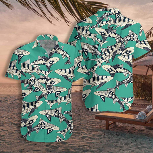 Shark Of The Ocean Hawaiian Shirt For Men Women