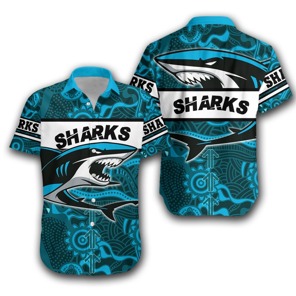 Sharks Hawaiian Shirt For Men Women