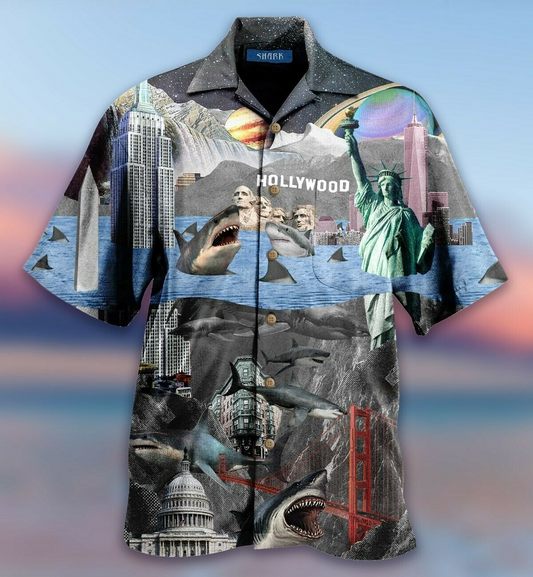 Sharks Will Become King Hawaiian Shirt For Men Women