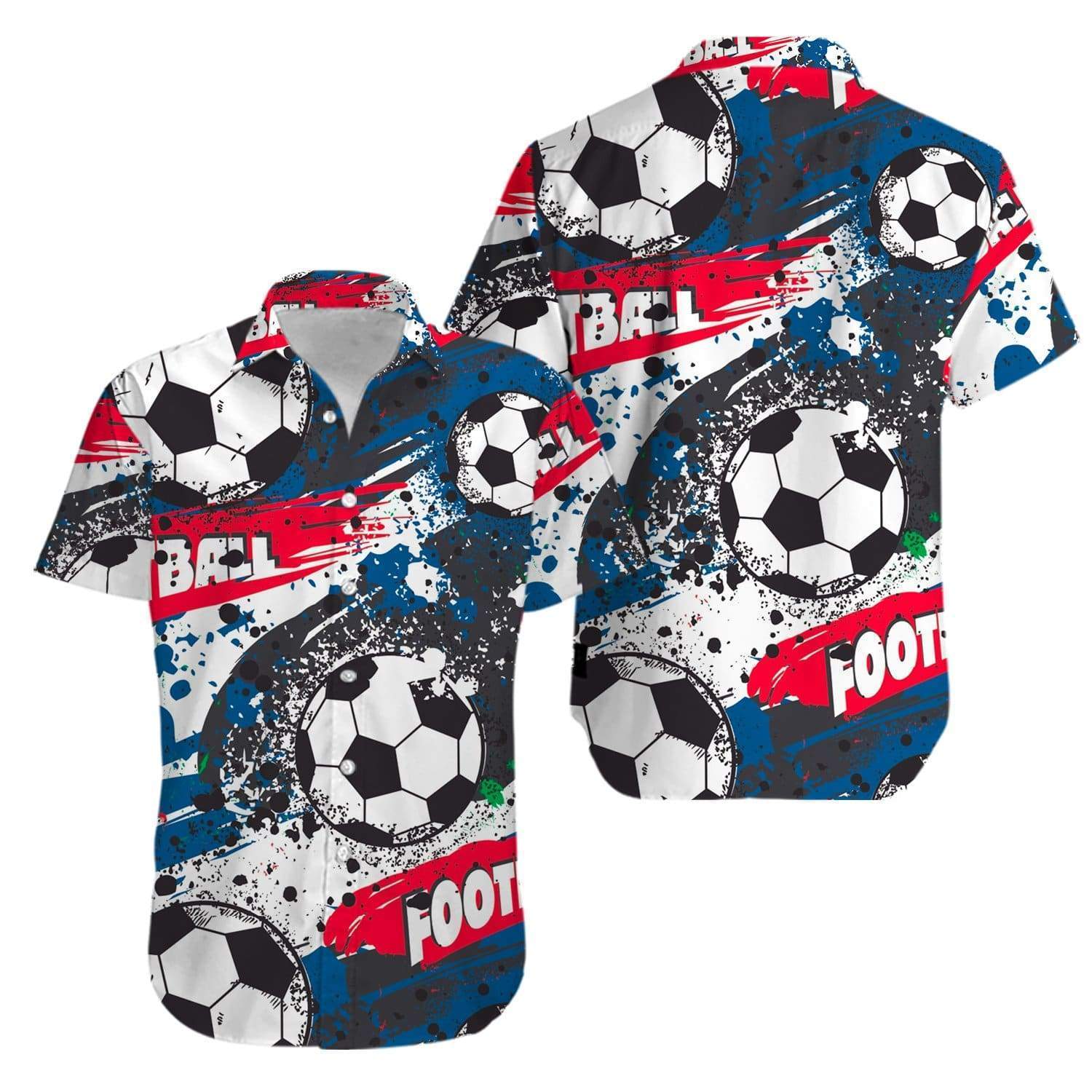 Soccer Football Hawaiian Shirt