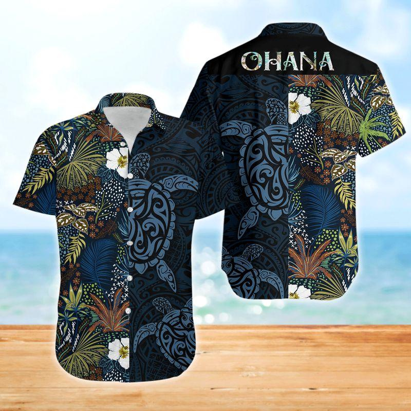 Turtle Ohana Hawaiian Shirt