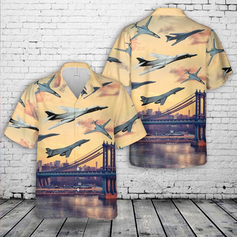 Us Air Force Rockwell Hawaiian Shirt