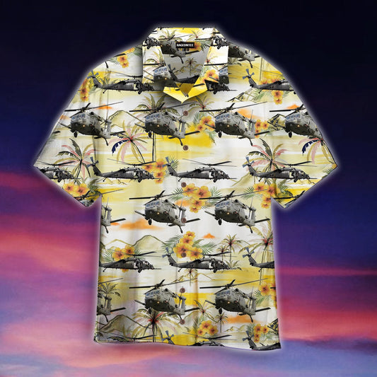 Us Air Force Sikorsky Hh-60 Hawaiian Shirt