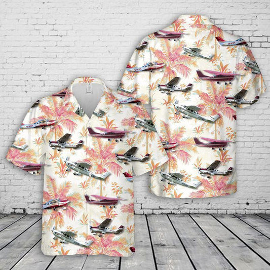 Us Cessna Skyhawk Hawaiian Shirt