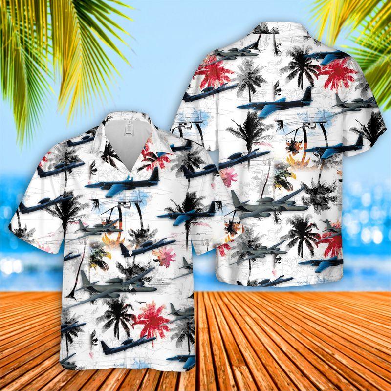 Usaf Lockheed Hawaiian Shirt