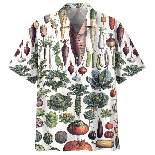 Vegetables Botanical Hawaiian Shirt