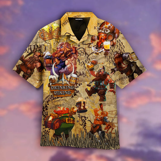 Viking Beer Hawaiian Shirt