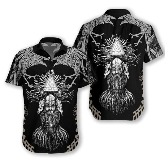 Viking Odin Hawaiian Shirt