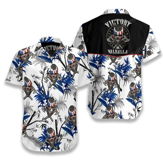 Viking Victory Of Valhalla Hawaiian Shirt