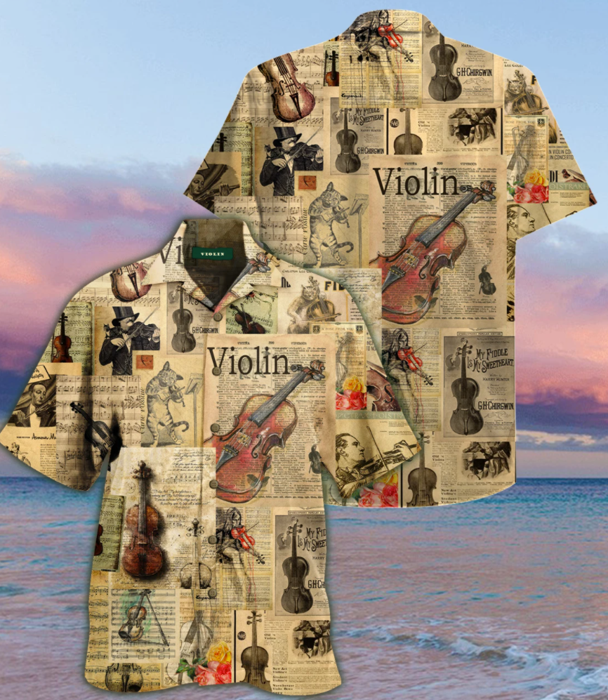 Violin Hawaiian Shirt