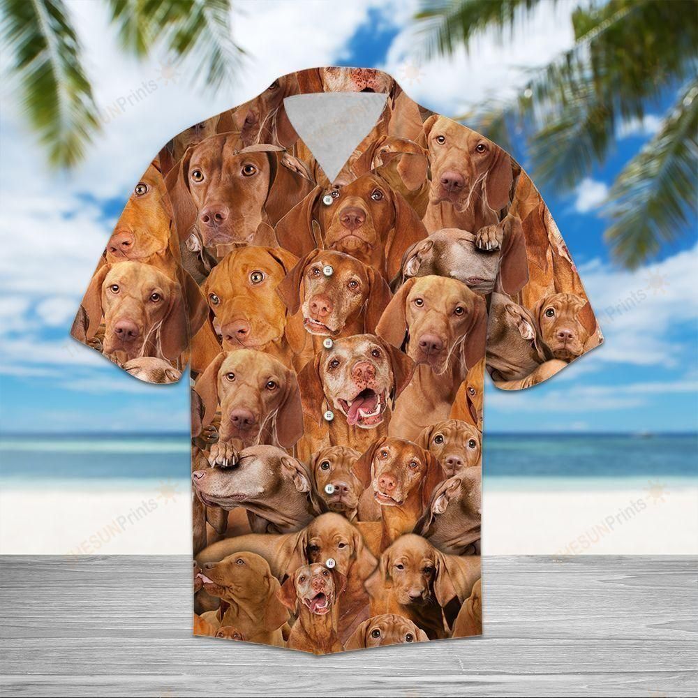 Vizsla Brown Amazing Design Hawaiian Shirt