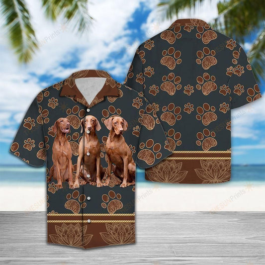 Vizsla Brown Best Design Hawaiian Shirt