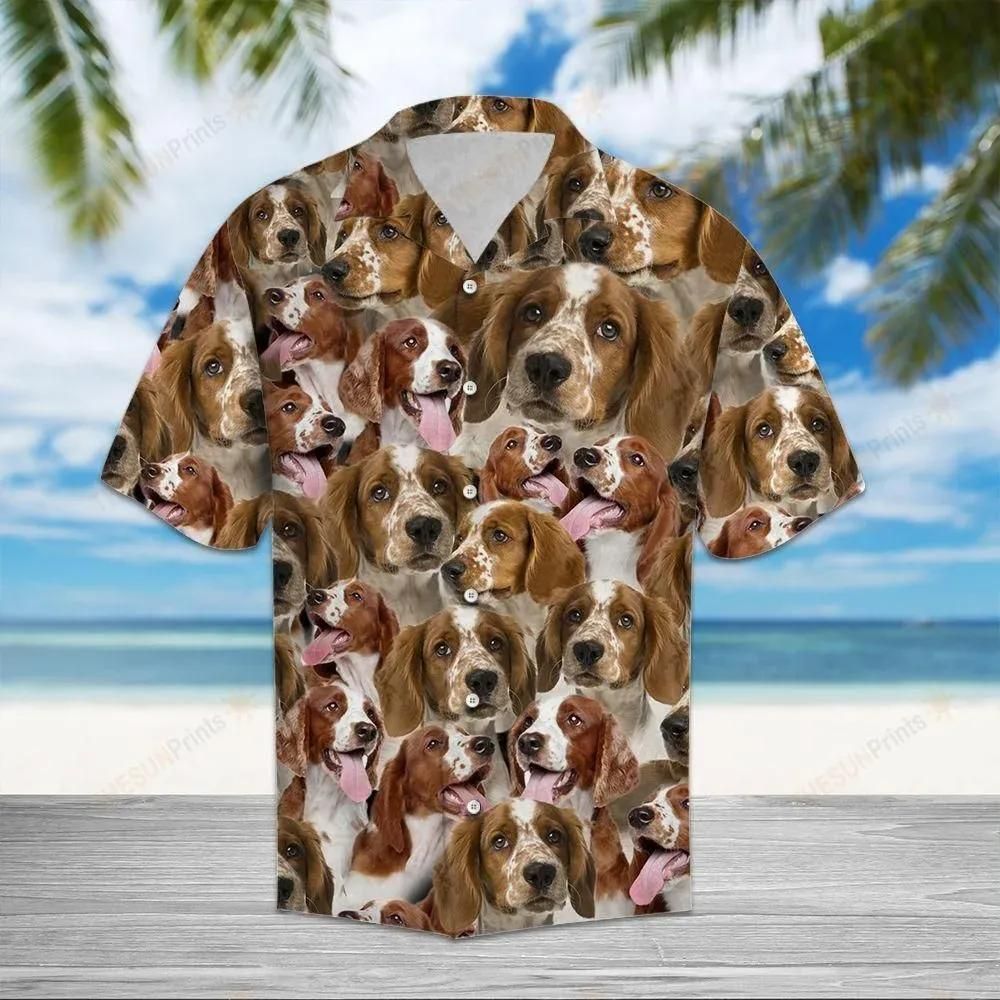 Welsh Springer Spaniel Brown Best Design Hawaiian Shirt